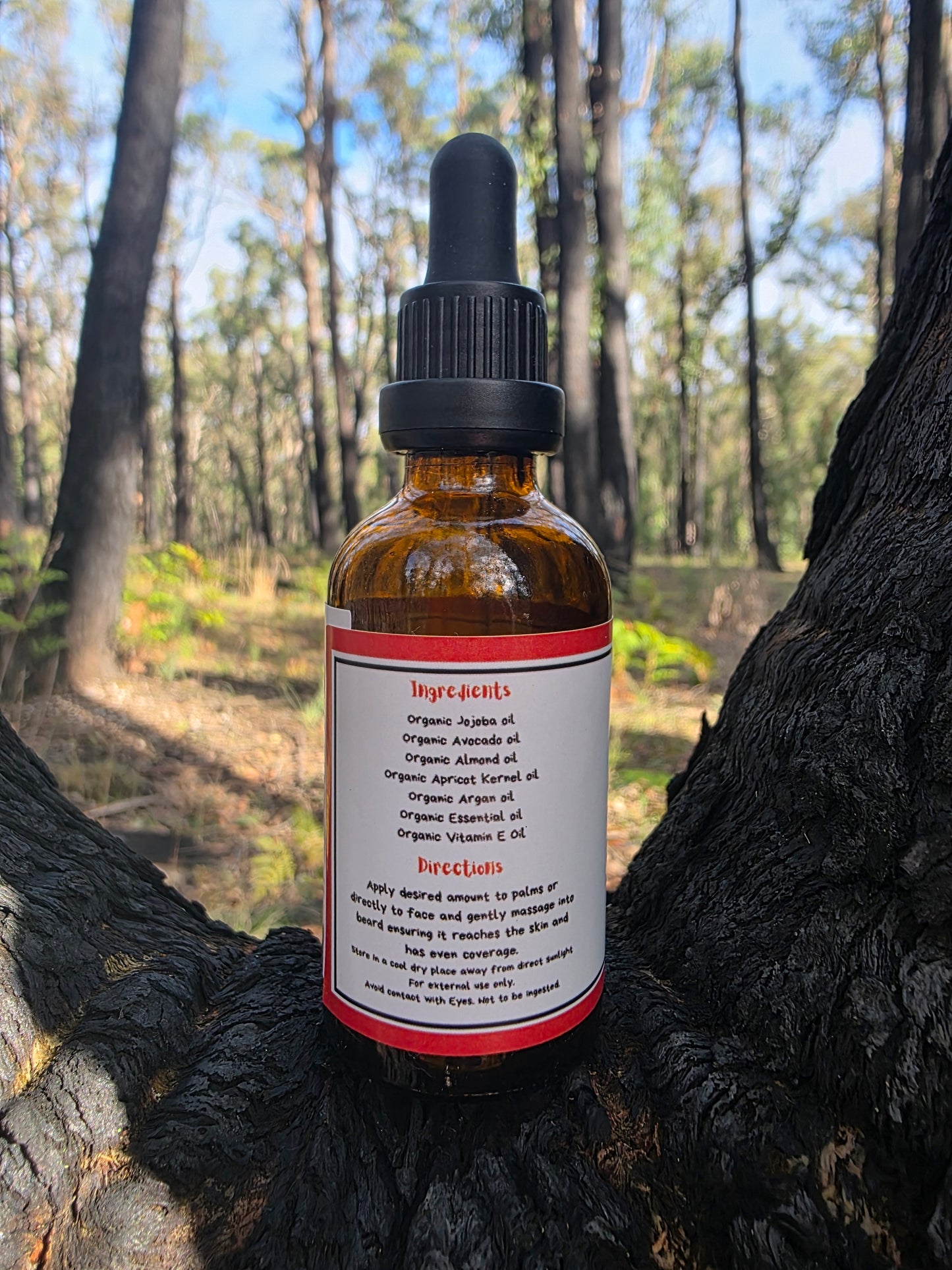 Beard Oil, 100% Organic and Natural